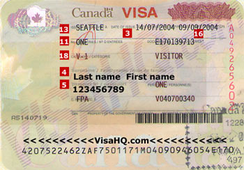 Điều kiện xin visa du lịch Canada